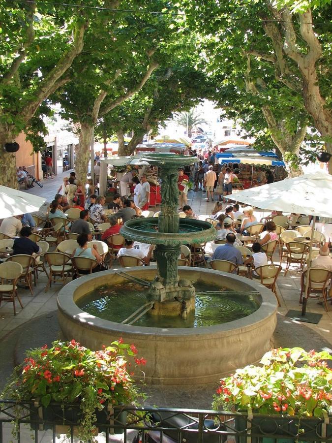 Studio Avec Terrasse Et Piscine Bandol Bagian luar foto